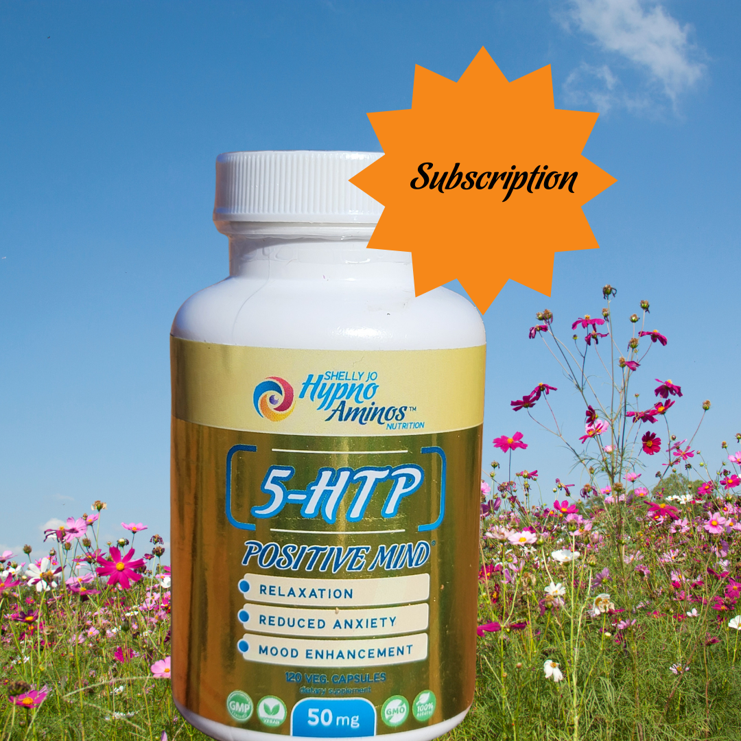 5-HTP POSITIVE MIND, 50 mg, 120 capsules.